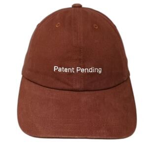 Cadence Patent Pending Brown Baseball Cap Hat One Size Adjustable Slideback